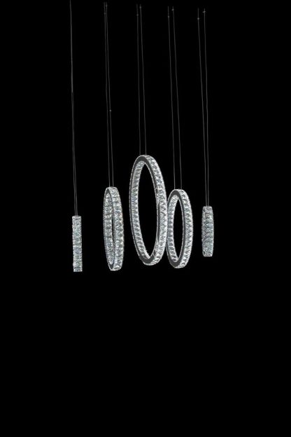 Candil Solar Hoops Largo LED