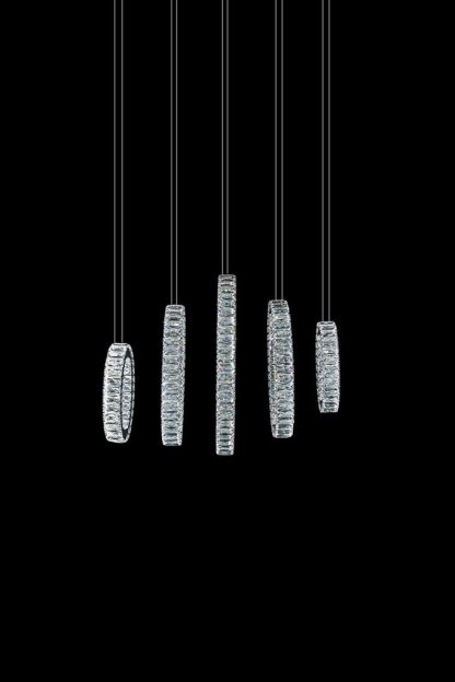 Candil Solar Hoops LED Pequeño