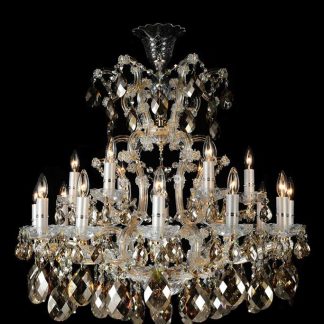 Candil La Scala Cognac 19 Luces