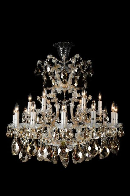 Candil La Scala Cognac 19 Luces