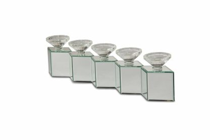 Candelero Lineal Cubo Espejado 162 Montreal