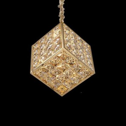 Candil Cube Small Gold