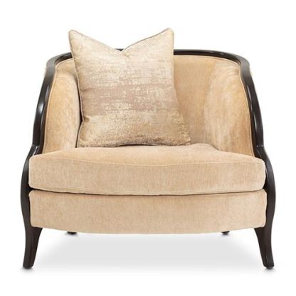 Sillón Individual Malibu Crest Crotch Mahogany