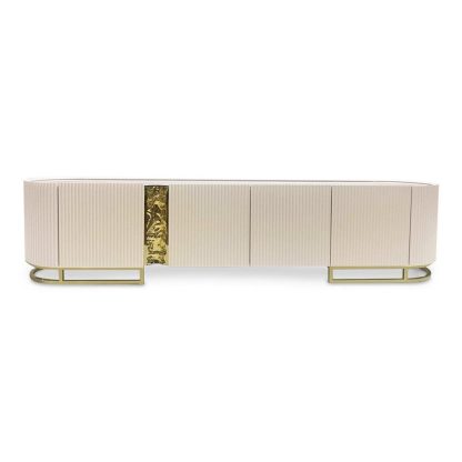 Mueble de Tv Crema Mate Lisbon