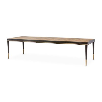 Mesa de Comedor Rectangular Malibu Crest Crotch Mahogany - Image 3