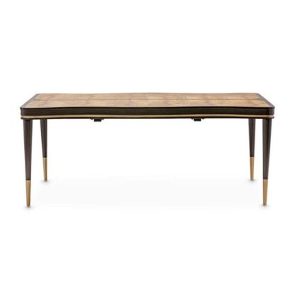 Mesa de Comedor Rectangular Malibu Crest Crotch Mahogany - Image 5