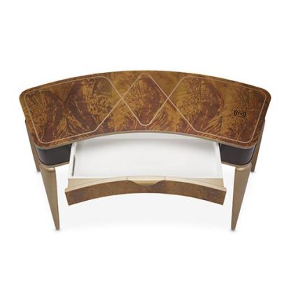 Escritorio/Vanity Malibu Crest Crotch Mahogany - Image 8