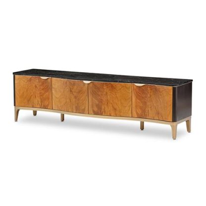 Consola de Tv Malibu Crest Crotch Mahogany - Image 4
