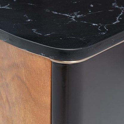 Consola de Tv Malibu Crest Crotch Mahogany - Image 8