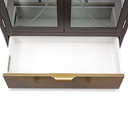 Vitrina Malibu Crest Crotch Mahogany - Image 8