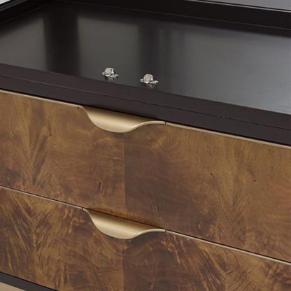 Vitrina Malibu Crest Crotch Mahogany - Image 7