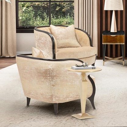 Sillón Individual Malibu Crest Crotch Mahogany - Image 2