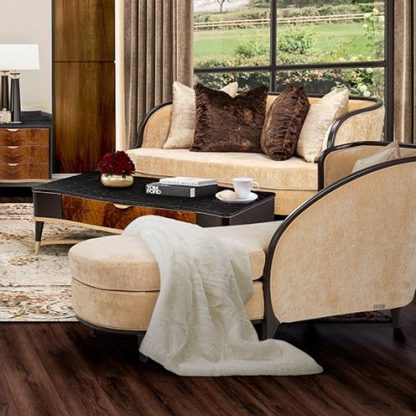 Chaise Malibu Crest Crotch Mahogany - Image 8