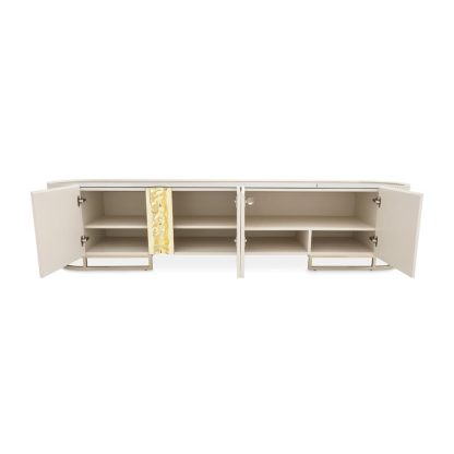 Mueble de Tv Crema Mate Lisbon - Image 4