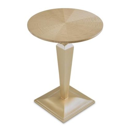 Mesa Lateral Acento con Pedestal Malibu Crest - Image 7