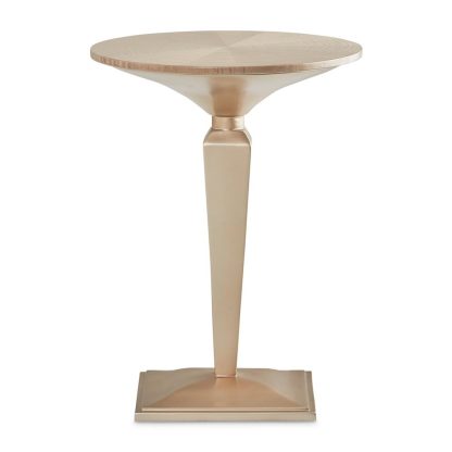 Mesa Lateral Acento con Pedestal Malibu Crest - Image 2