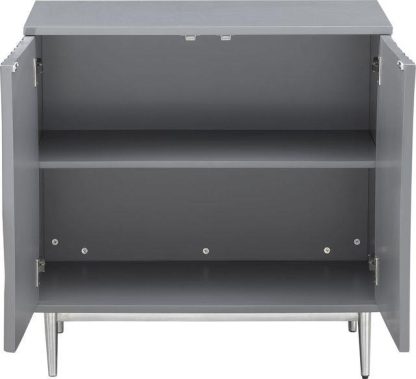 Chest Glossy Grey 2 Puertas - Image 5