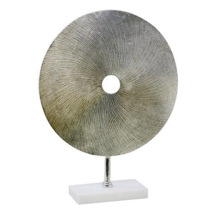 Disco de Metal Plata