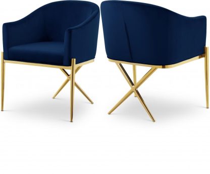 Silla de Comedor Xavier Velvet - Image 4