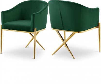 Silla de Comedor Xavier Velvet - Image 3