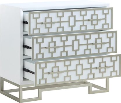 Chest Dreamy White 3 Cajones - Image 5