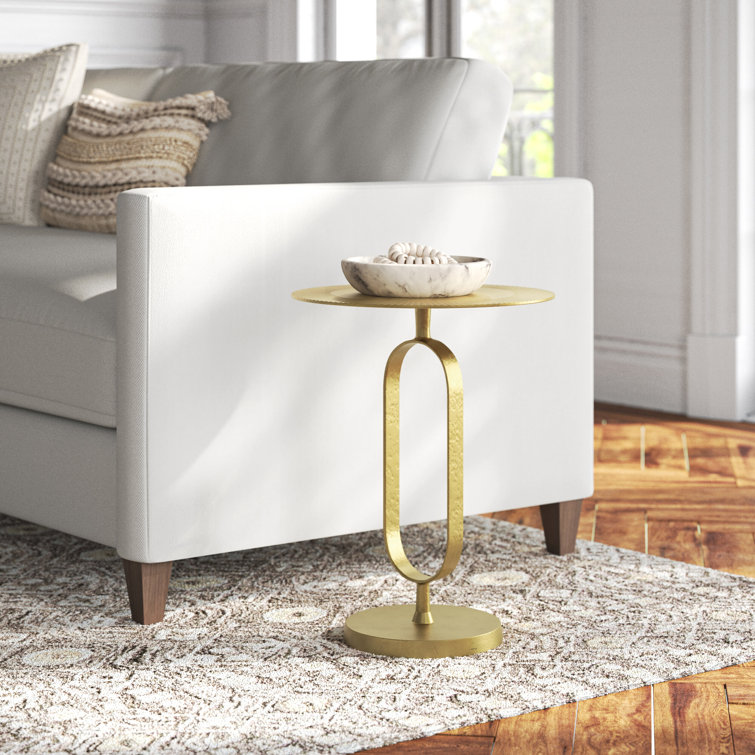 Eisleigh+21_H+Champagne+Gold+Metal+Side+Table+with+Solid+Aluminum+Frame,+Elegant+Accent+Piece+for+Your+Living+Room+or+Bedroom+Decor (1)