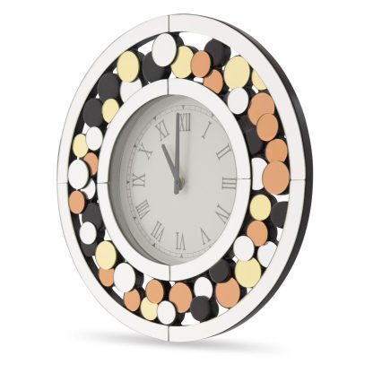 Reloj Redondo Bicolor