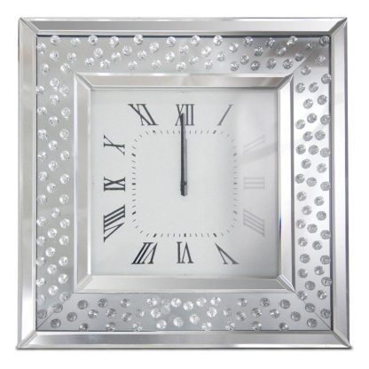 Reloj Cuadrado Cristal