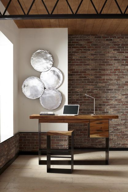 Set de 4 Platones Plateados - Image 2