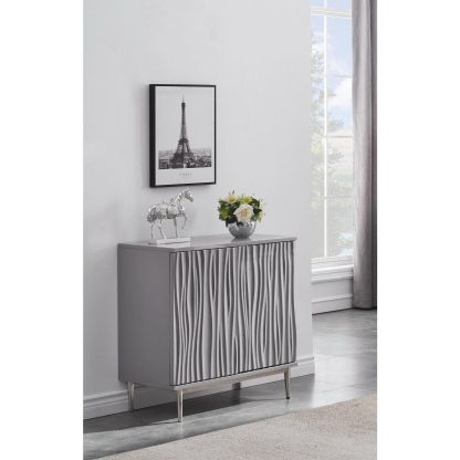 Chest Glossy Grey 2 Puertas - Image 6