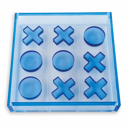 Juego Gato Acrílico Azul