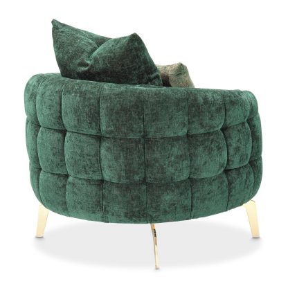Sillón Esmeralda Dorado Celine - Image 4