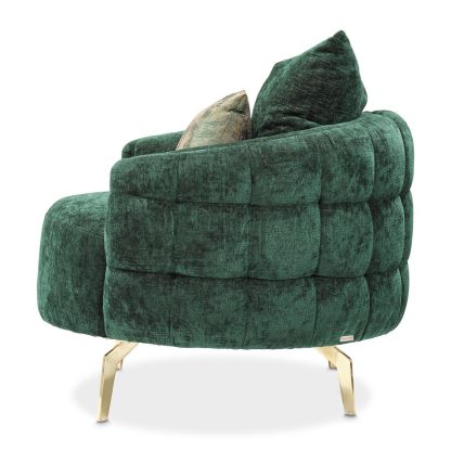 Sillón Esmeralda Dorado Celine - Image 3