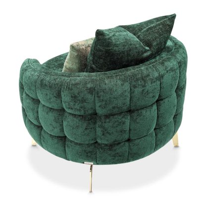 Sillón Esmeralda Dorado Celine - Image 5