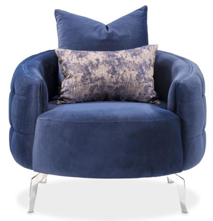 Sillón Índigo Plata Celine - Image 5