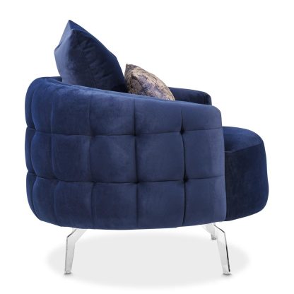 Sillón Índigo Plata Celine - Image 4