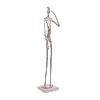 Escultura Figura One Níquel