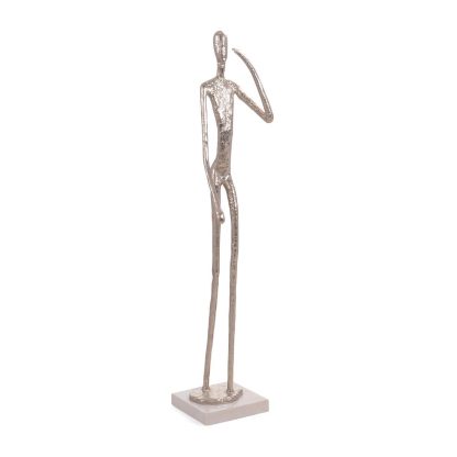 Escultura Figura One Níquel