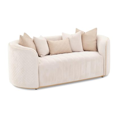 Loveseat Ariana Beige Oro - Image 3