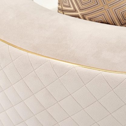 Loveseat Ariana Beige Oro - Image 8