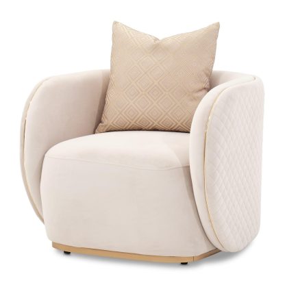 Sillón Ariana Beige Oro