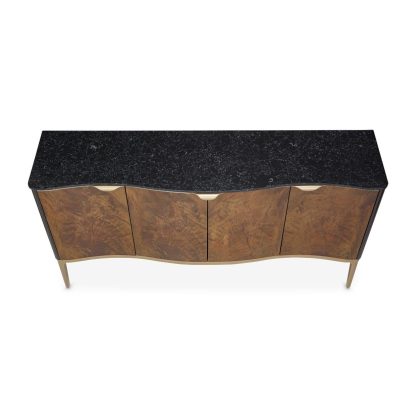 Bufetero Malibu Crest Crotch Mahogany - Image 9