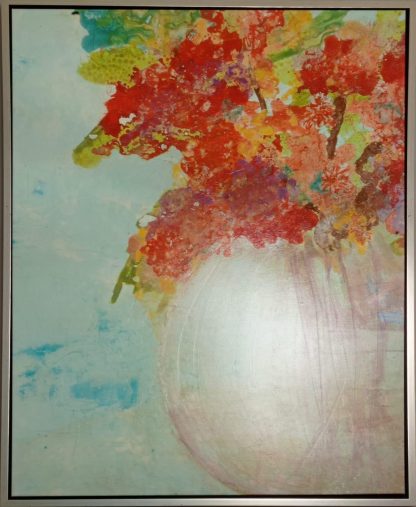 Jarrón Con Flores