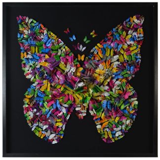 Papillon Frame Art
