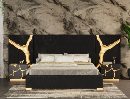 Cama Aspen Black KS - Image 6