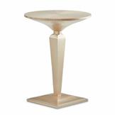 Mesa Lateral Acento con Pedestal Malibu Crest