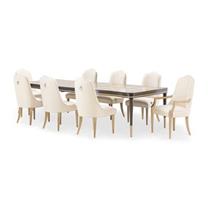 Mesa de Comedor Rectangular Malibu Crest Crotch Mahogany - Image 2