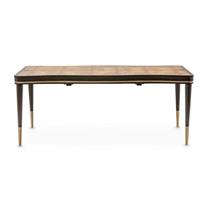 Mesa de Comedor Rectangular Malibu Crest Crotch Mahogany - Image 5