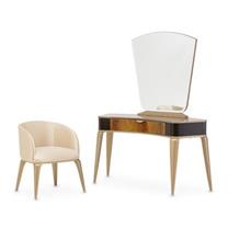 Escritorio/Vanity con espejo y silla - Image 3
